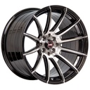 Rin 17 8.5 4x100/114.3 Ms 4320 BLACK MACHINE FACE ET25 CB73.1 RP