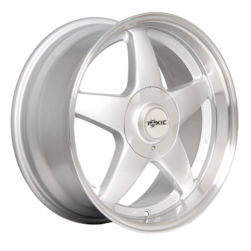 Rin 17 7.5 4X100/108 Ms DW2241 SILVER MACHINE LIP ET35 CB67.1