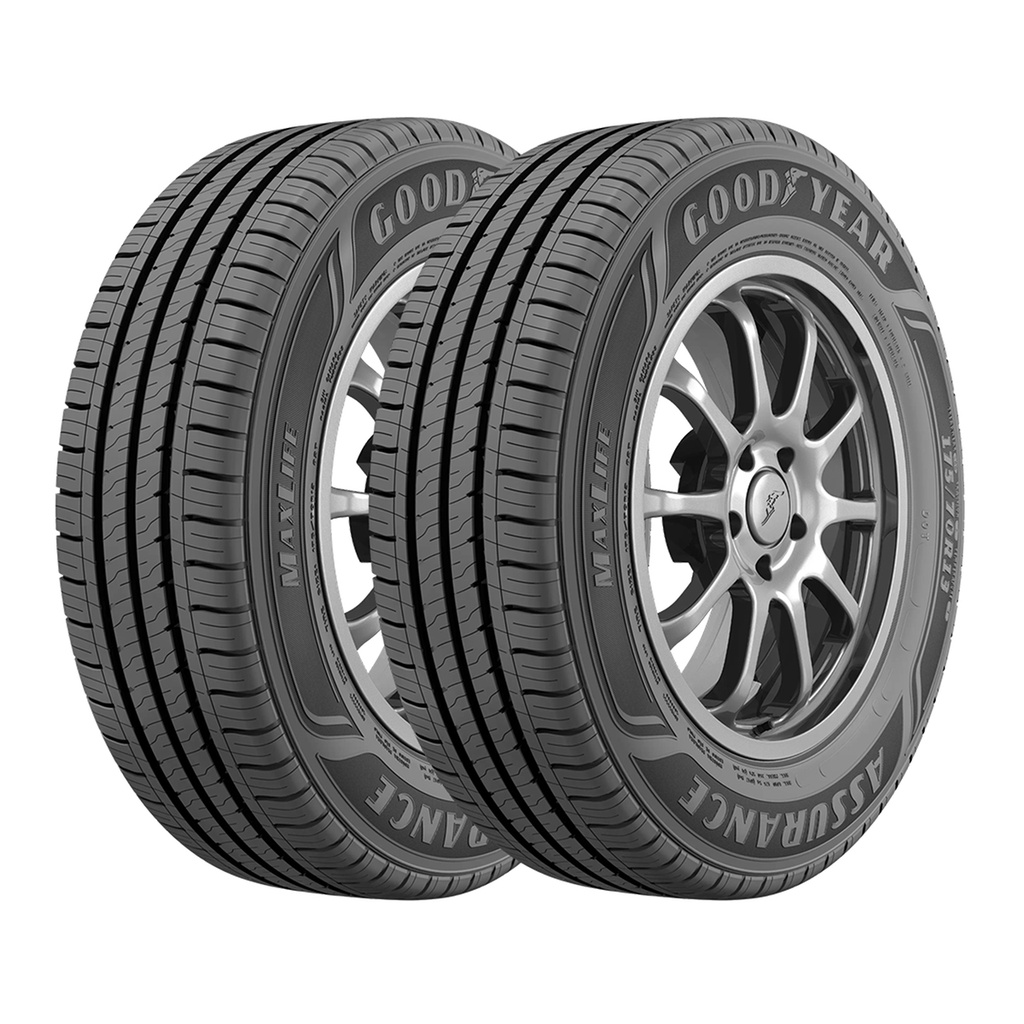 Kit de 2 Llantas P 185/65 R14 86H A A Goodyear Assurance Maxlife