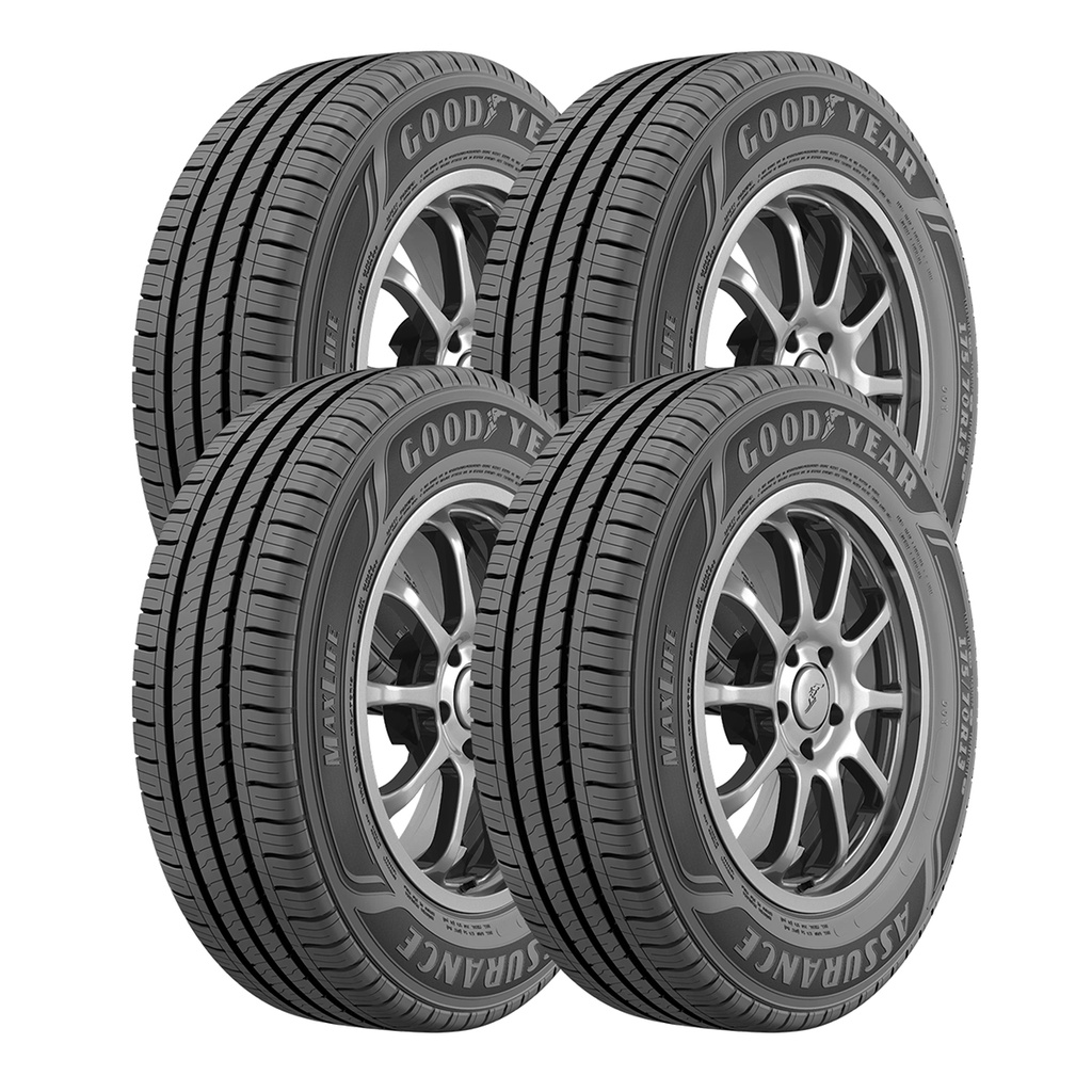 Kit de 4 Llantas P 185/65 R14 86H Goodyear Assurance Maxlife