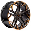 Rin 18 "X8 " 5x112 R1 SPORT CPR19 SANTIN BLACK MF+COPPER 40 57.1
