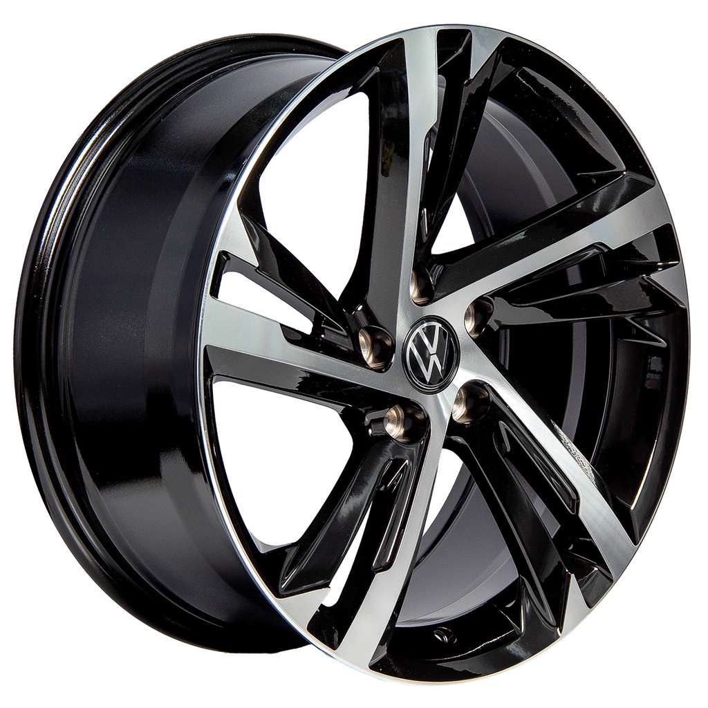 Rin 18 "X8 " 5x112 R1 SPORT VH2137 BLACK MACHINE FACE 40 57.1