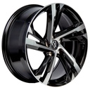 Rin 18 "X8 " 5x112 R1 SPORT VH2137 BLACK MACHINE FACE 40 57.1