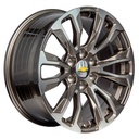 Rin 20 "X9 " 6x139.7 R1 SPORT TYH73 GUNMETAL MECHINE FACE 28 78.1