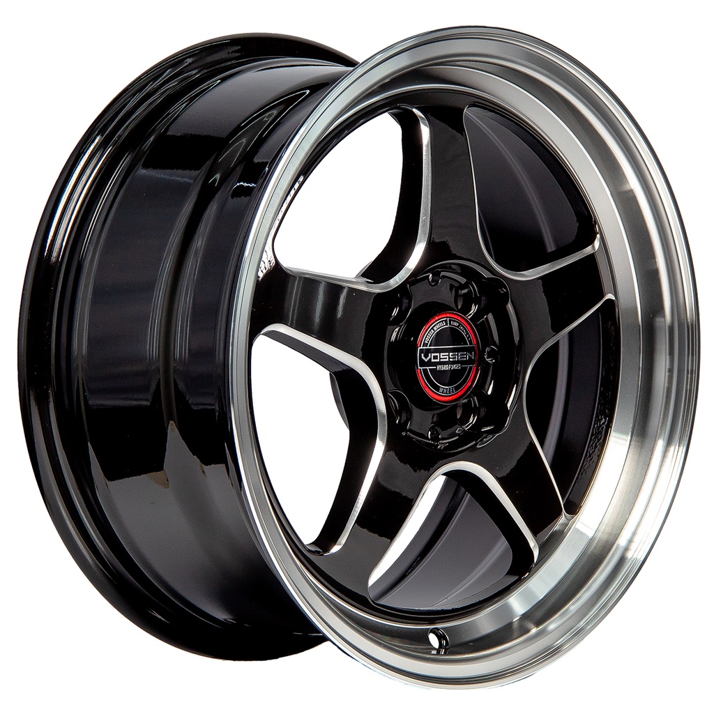 Rin 15 "X7 " 4x100 R1 SPORT DX425/689 Black Milling Window Machine Lip 35 73.1 Sí