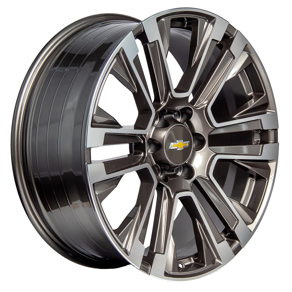 Rin 22 "X9 " 6x139.7 Elite Performance GM08 GUNMETAL MACHINE 28 78.1