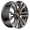 Rin 22 "X9 " 6x139.7 Elite Performance GM08 GUNMETAL MACHINE 28 78.1