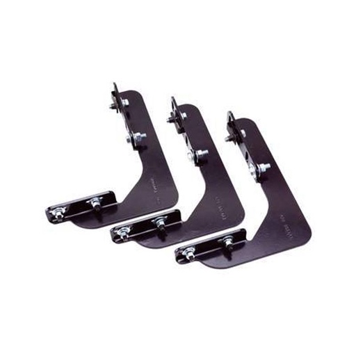 [391835] BRACKET OVAL SIDE BAR 4 5 6 GO RHINO HUNTER, RAM 1200, FRISON T6 T8, LANDTREK, HILUX