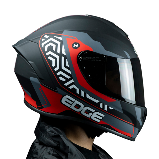 [CASCOINTFRANHERL] CASCO INTEGRAL FRANKIE HEXA ROJO L