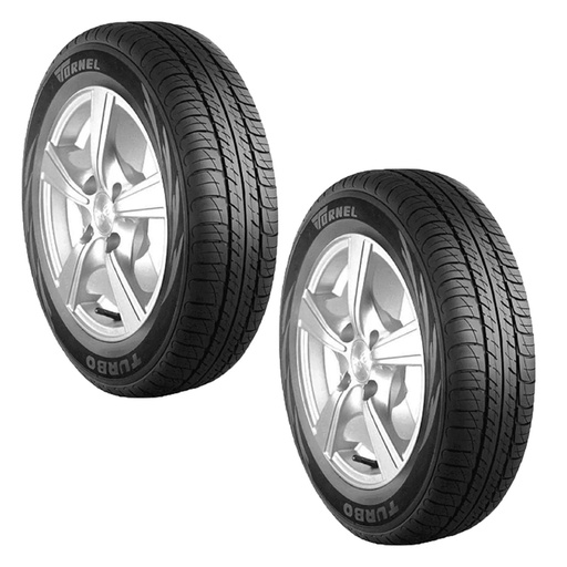 [1757013TLTURBOP-2] Kit de 2 Llantas P 175/70 R13 82T Tornel Turbo