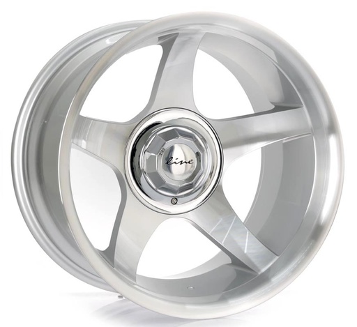 [155114.3/12710MS4358SMLAFET-4578.1] Rin 15 10 5X114.3/127 Ms 4358 Silver Machine Lip And Face ET-45 CB78.1