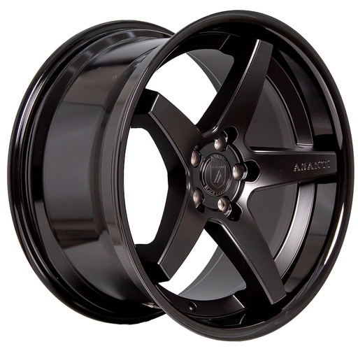 [2051129AIABL31SBGET2572.6RP] Rin 20 9 5X112 Asanti ABL31 Satin Black Gloss ET25 CB72.6 RP