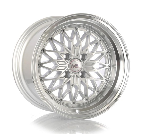 [1541009MSY0400SMLET1567.1] Rin 15 9 4X100 Ms Y0400 Silver Machine Lip ET15 CB67.1