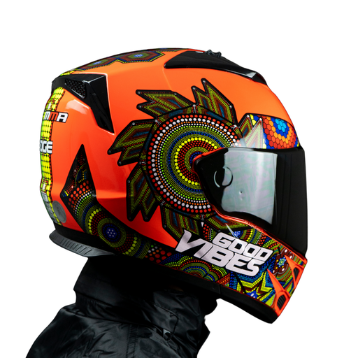 [CASCOINTFOXRSL] CASCO INTEGRAL FORZA XAMMA RED SHINY L