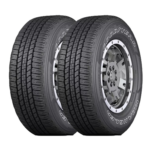 [2256018GYWRANGLERFORTITUDEHTP-2] Kit de 2 Llantas P 225/60 R18 104H Goodyear WRANGLER FORTITUDE HT