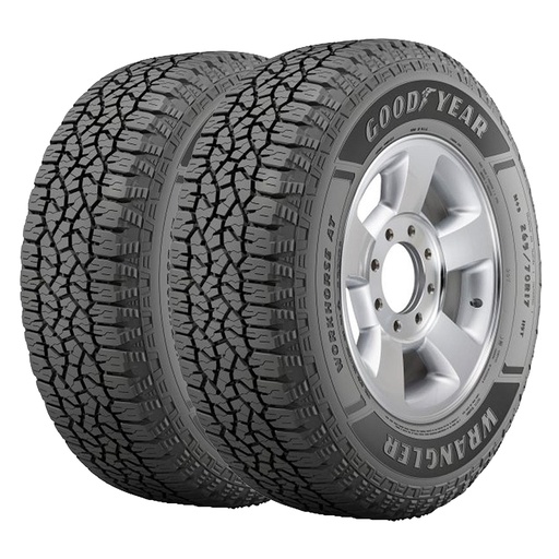 [2357016GYWRANGLERWORKHORSEATP-2] Kit de 2 Llantas P 235/70 R16 109T A A Goodyear Wrangler Workhorse At