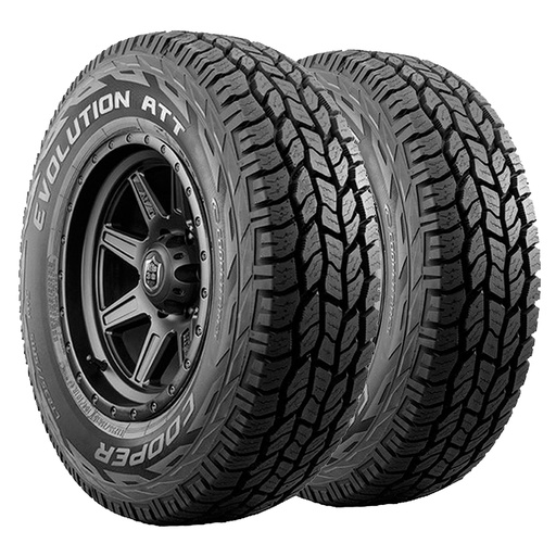 [2256517CREVOLUTIONATTP-2] Kit de 2 Llantas P 225/65 R17 102H A A Cooper Evolution Att