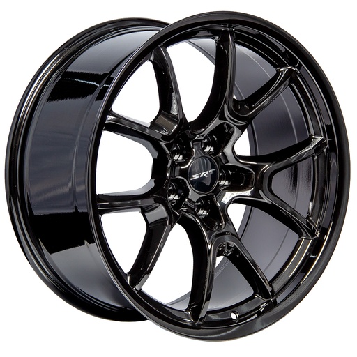 [205112R1FA643BLACK1571.5] Rin 20 "X9.5 " 5x115 R1 SPORT FA643 BLACK 15 71.5